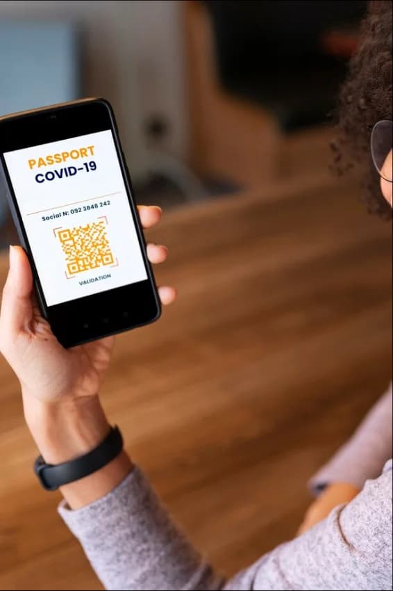 QR Code in mobile