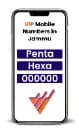 Phone Screen with VIP Numbers Jammu