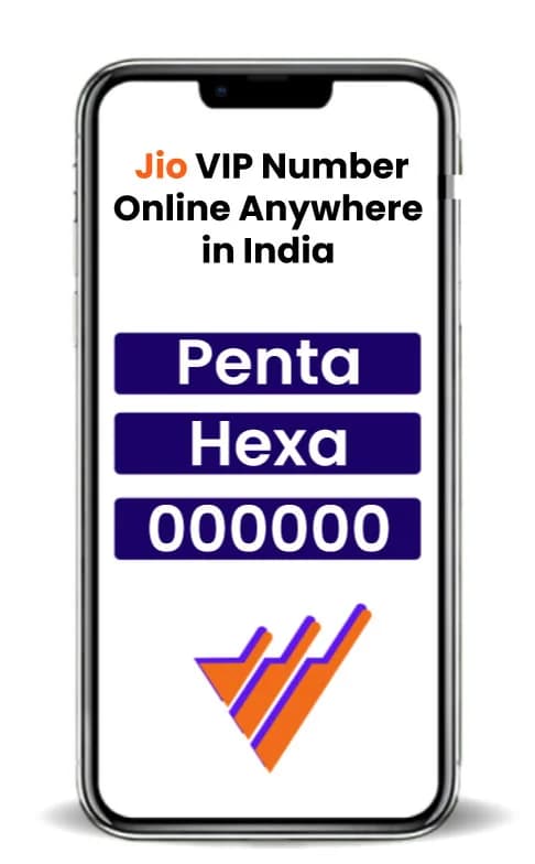 Phone Screen with VIP Numbers Jio