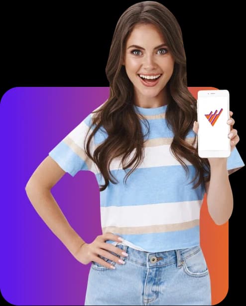Girl with mobile